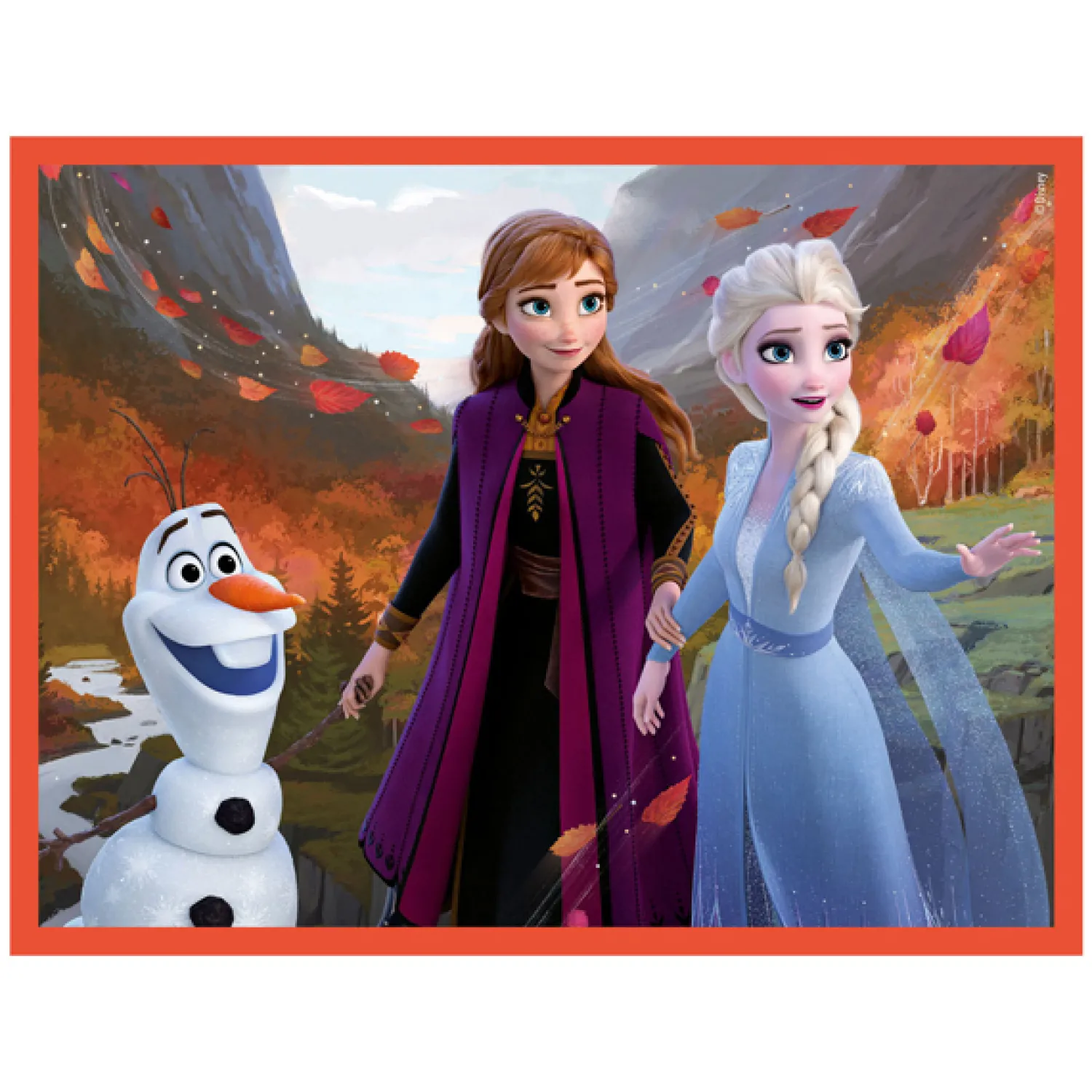 Blokpuzzel Frozen, 12st.-Clementoni Hot