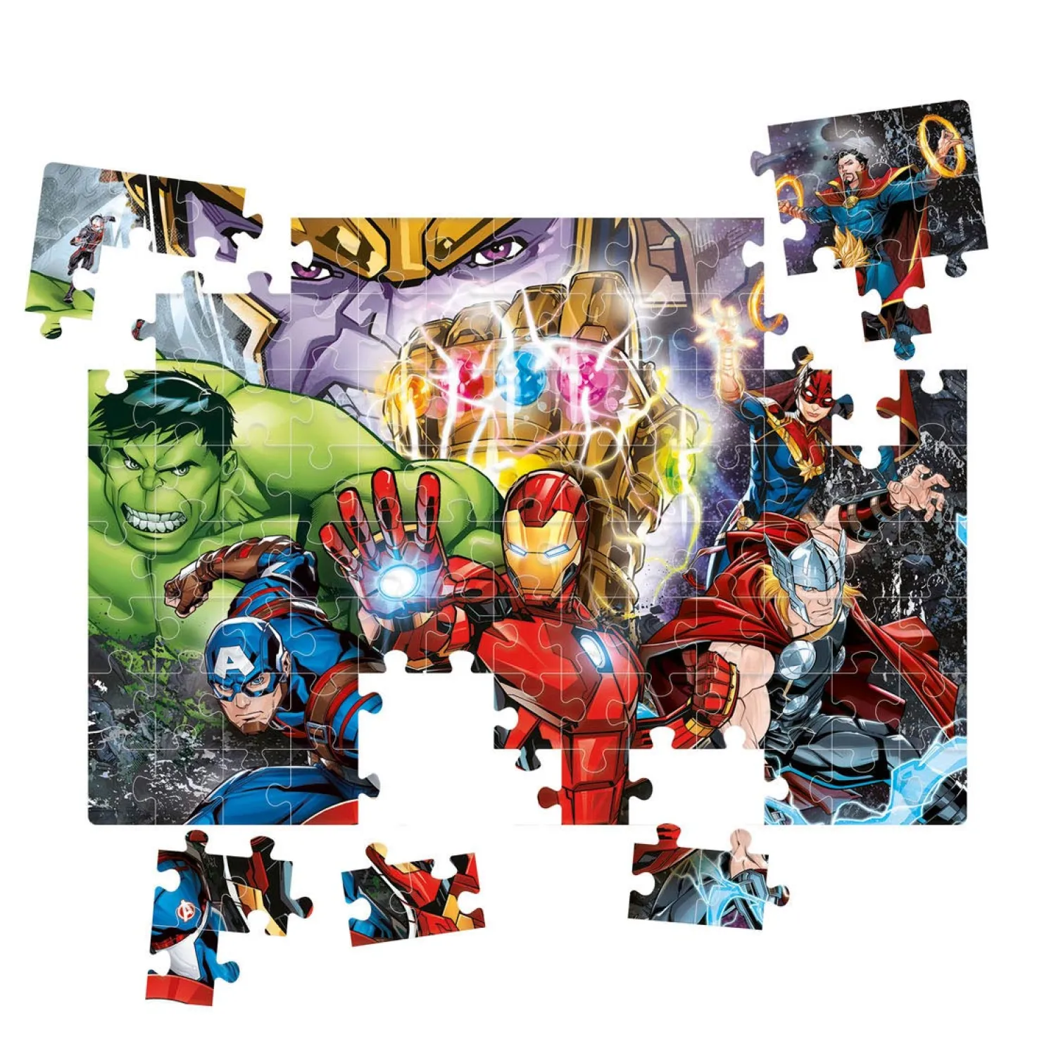 Brilliant Puzzel Marvel Superhelden, 104st.-Clementoni Outlet