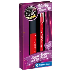 Crazy Chic Lipgloss en Lipliner Kersen Rood-Clementoni Online