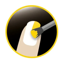 Crazy Chic Nagellak Geel/Roze, 2st.><noscript><img width=