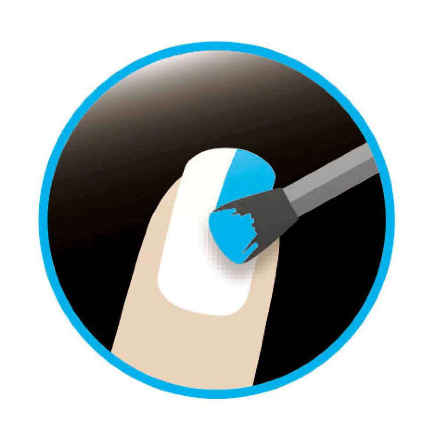 Crazy Chic Nagellak Blauw/Rood, 2st.-Clementoni New