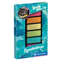 Crazy Chic Oogschaduw Tropisch - 6 Kleuren-Clementoni Best