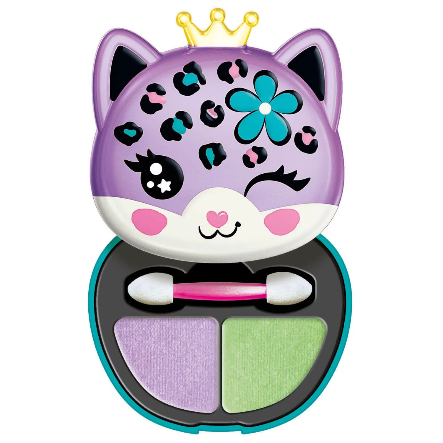 Clementoni Crazy Chic Oogschaduw in Make-up Doosje Luipaard Hot