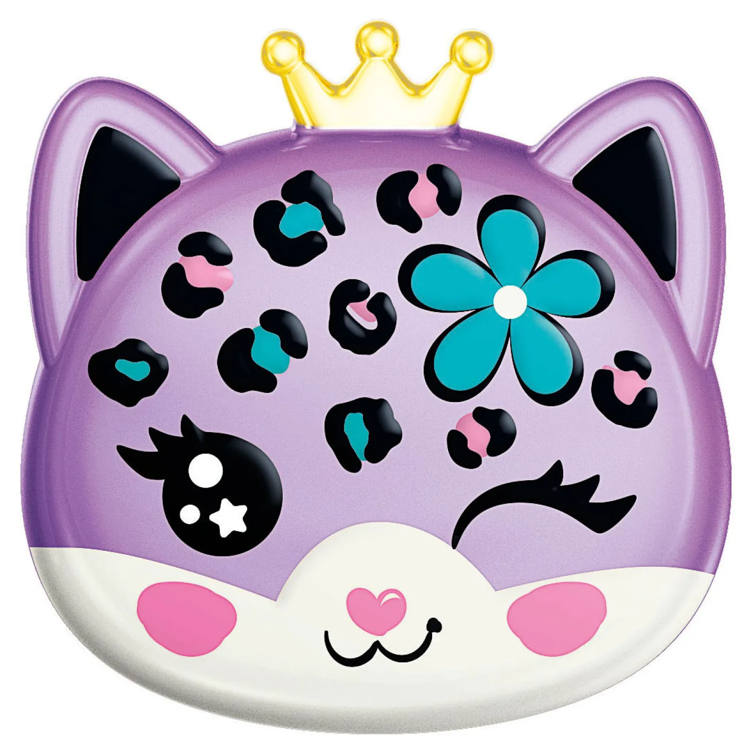 Clementoni Crazy Chic Oogschaduw in Make-up Doosje Luipaard Hot