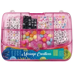 Clementoni Crazy Chic Sieraden Maken Kralenset in Opbergbox Roze New