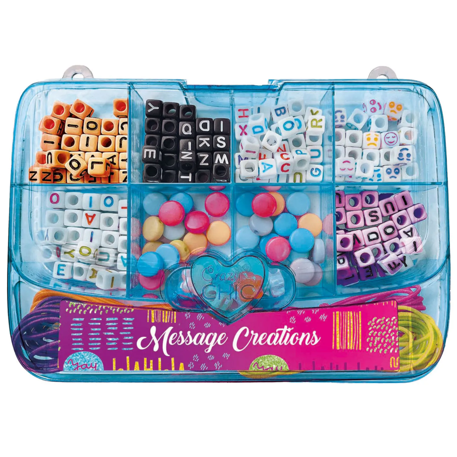 Clementoni Crazy Chic Sieraden Maken Kralenset in Opbergbox Blauw Sale