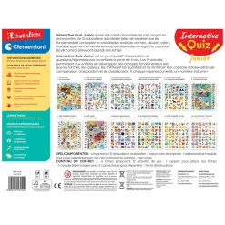 Clementoni Education - Interactieve Quiz Junior Leerspel Best