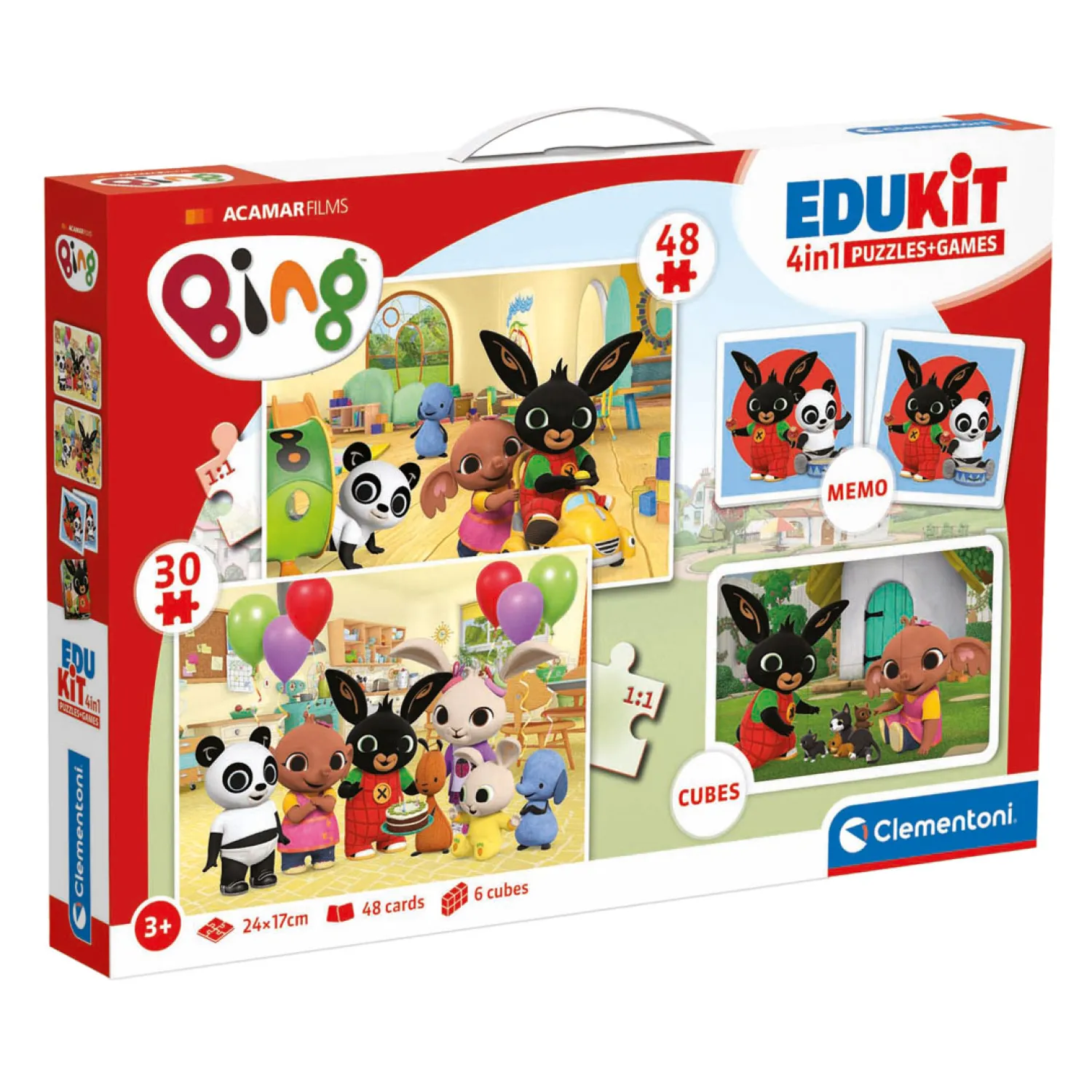 Edukit 4in1 Bing-Clementoni New