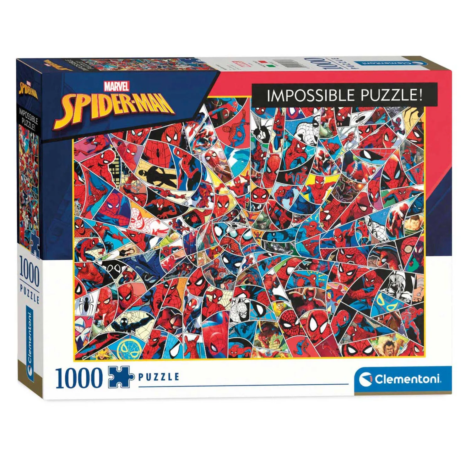 Impossible Puzzel Spiderman, 1000st.>Clementoni Discount