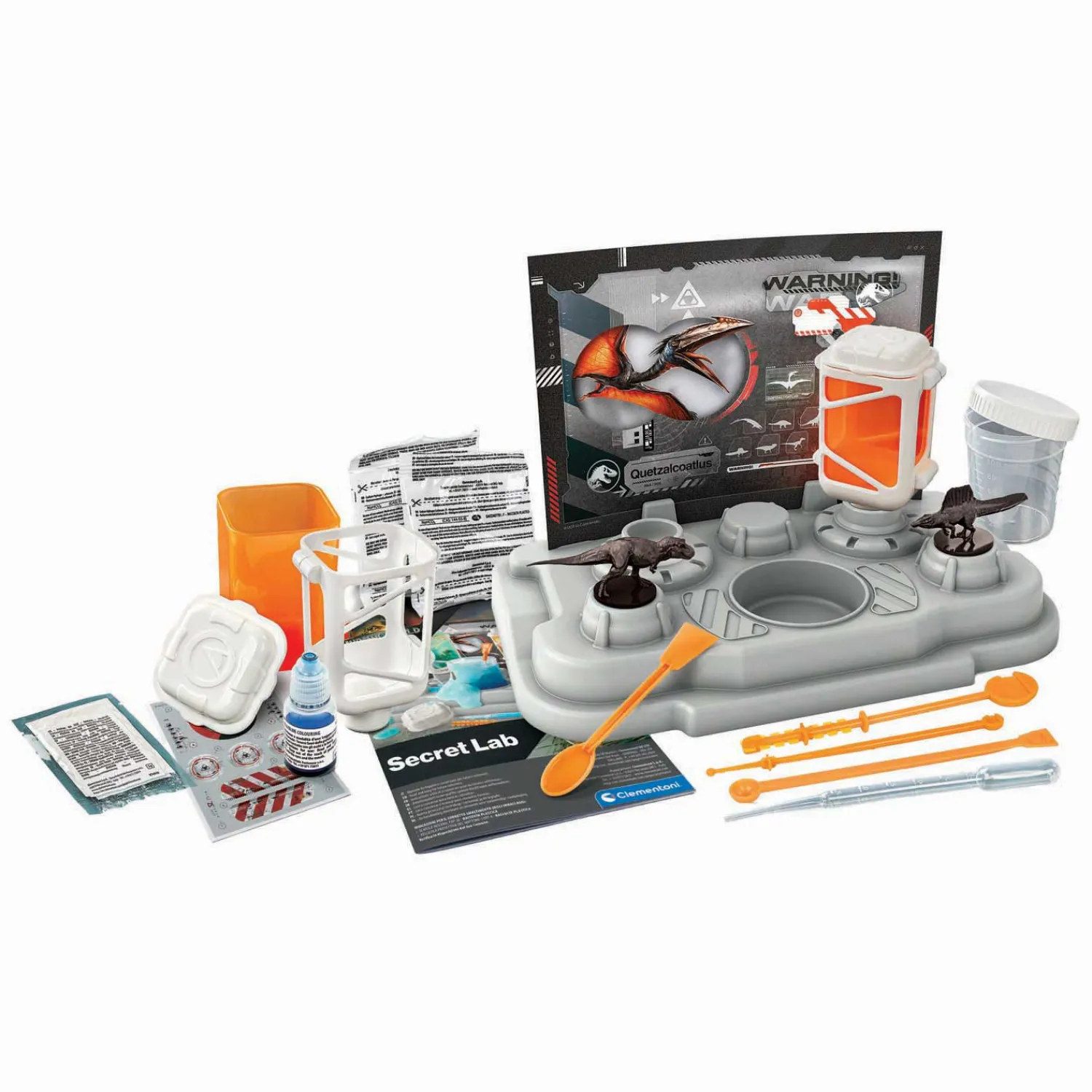 Jurassic World Geheim Lab Slijm Maken-Clementoni Sale