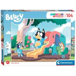 Clementoni Legpuzzel Bluey op de Glijbaan, 104st. Discount