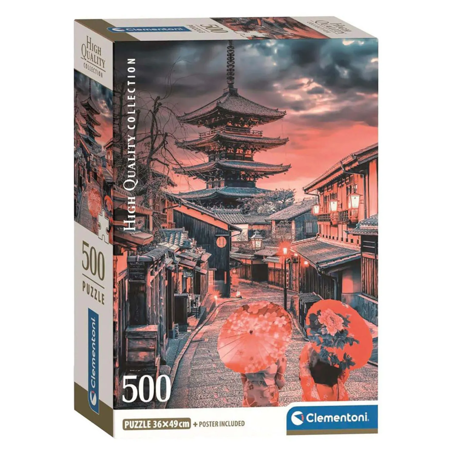 Legpuzzel Evening in Kyoto, 500st.>Clementoni Best