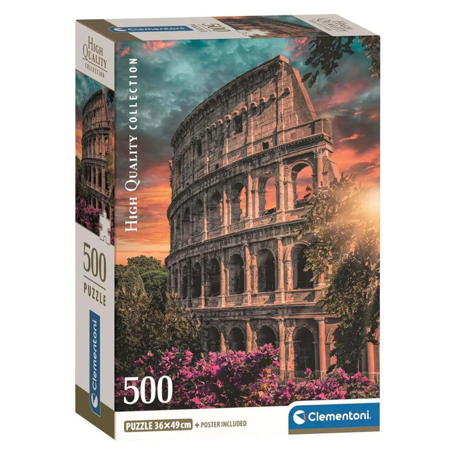 Legpuzzel Flavian Amfitheater, 500st.>Clementoni New