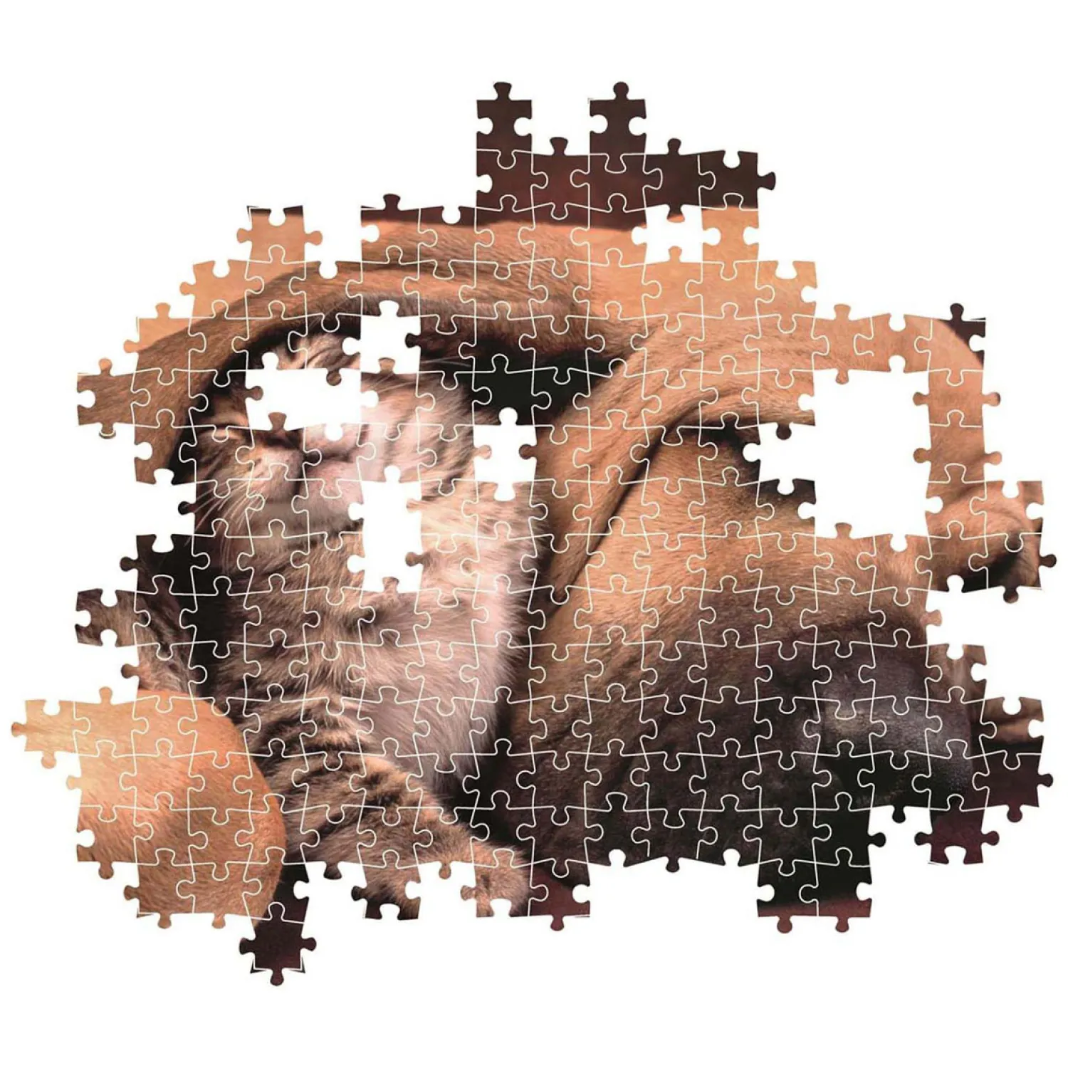 Clementoni Legpuzzel Hond en Kat, 500st. Clearance