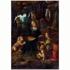 Clementoni Legpuzzel Kunstwerken Madonna in de Grot, 1000st. Online