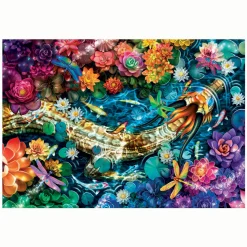 Clementoni Legpuzzel Kunstwerken Koi Rivier, 1000st. Hot