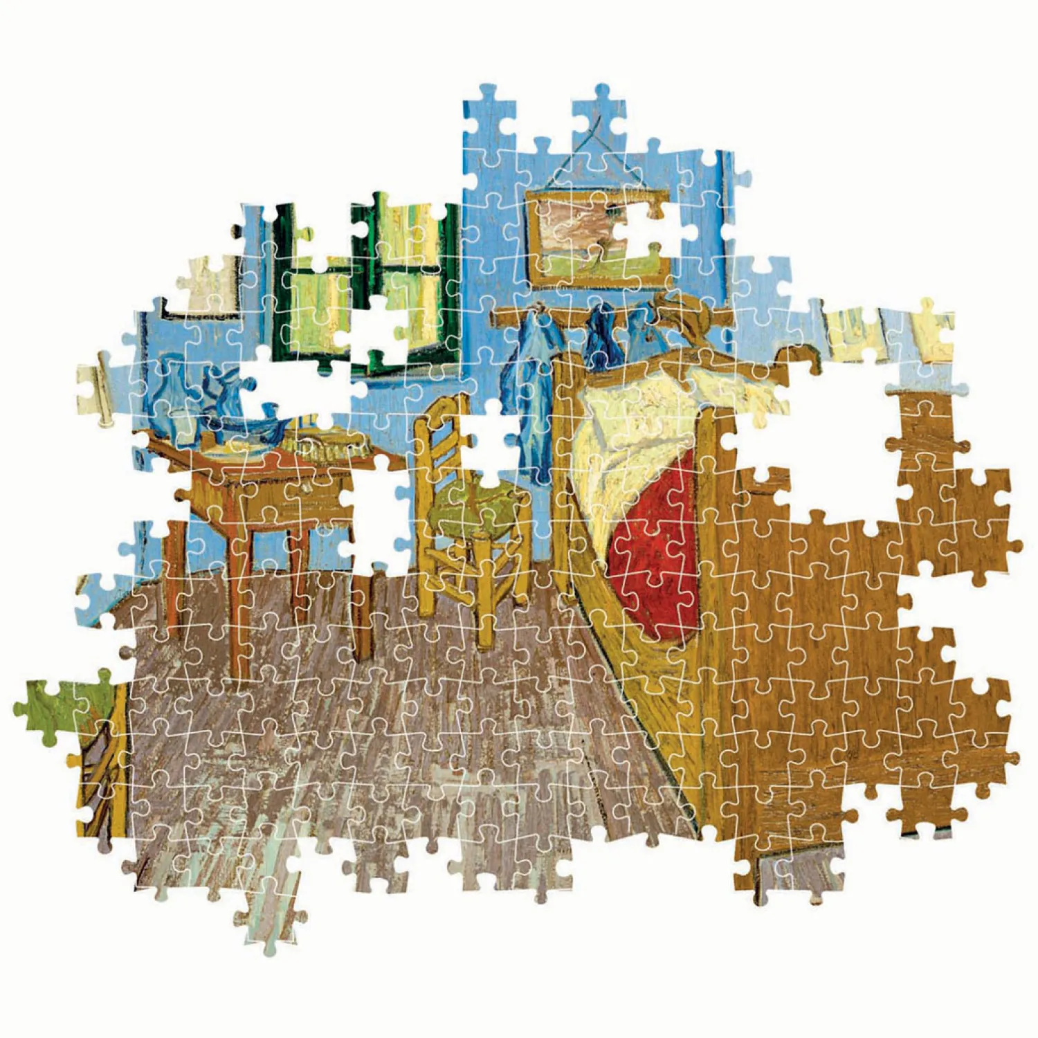 Legpuzzel Kunstwerken de Slaapkamer , 1000st.>Clementoni Best
