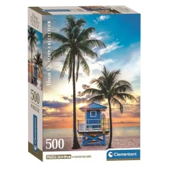 Legpuzzel Miami Beach Florida, 500st.-Clementoni Online
