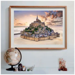 Legpuzzel Mont Saint-Michel, 1500st.><noscript><img width=