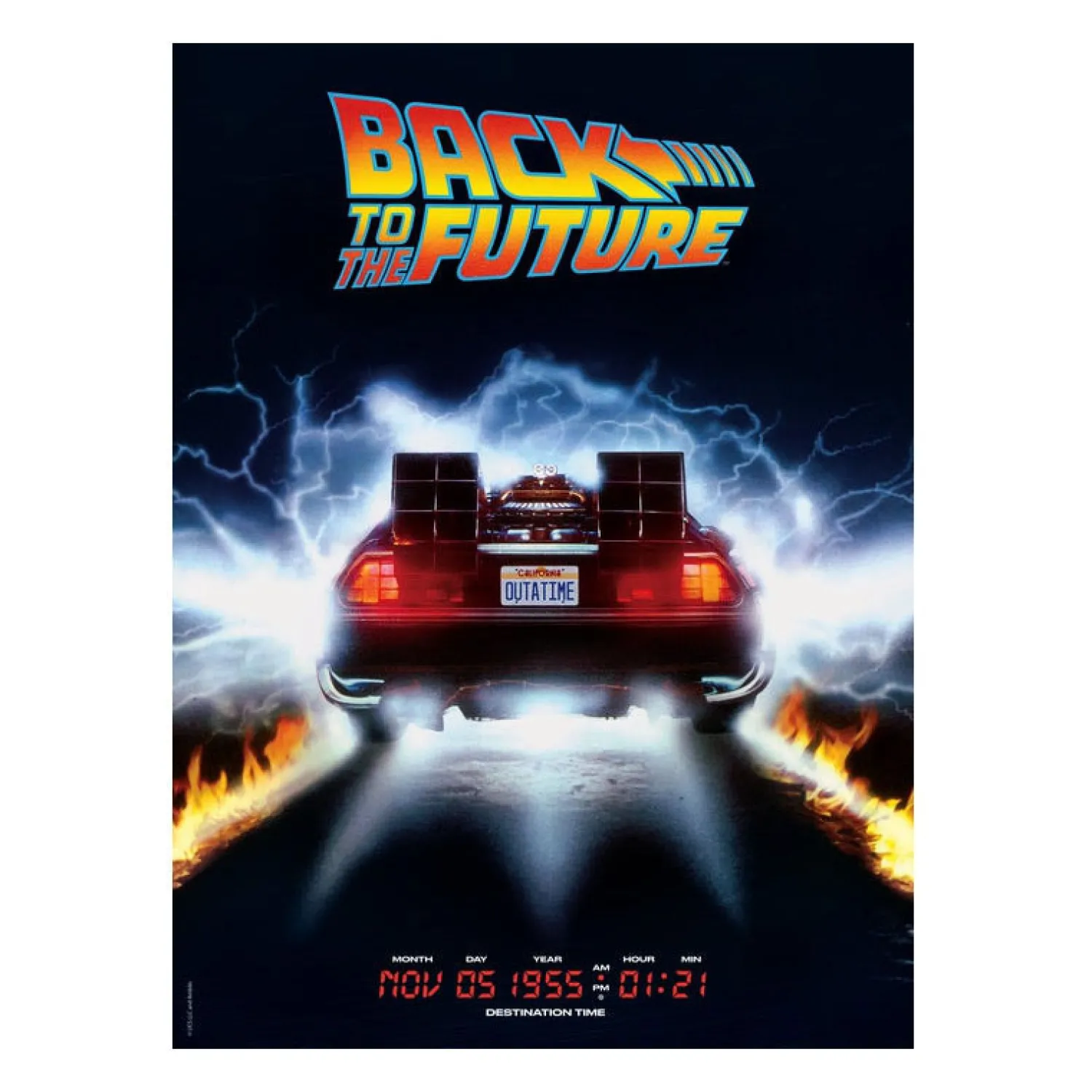 Clementoni Legpuzzel Movies Back To The Future, 500st. Discount