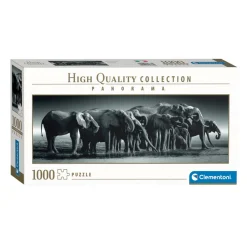 Clementoni Legpuzzel Panorama Herd of Giants, 1000st. Hot