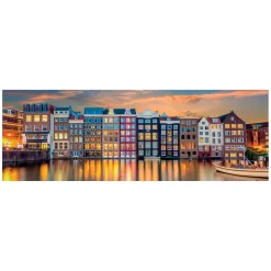 Legpuzzel Panorama Bright Amsterdam, 1000st.-Clementoni Outlet