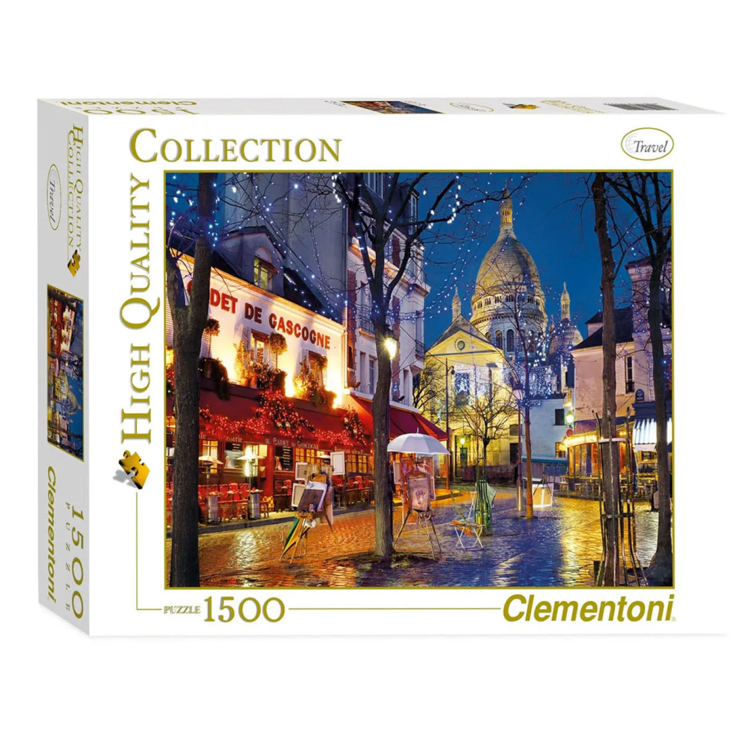 Clementoni Legpuzzel Paris Montmartre, 1500st. Outlet