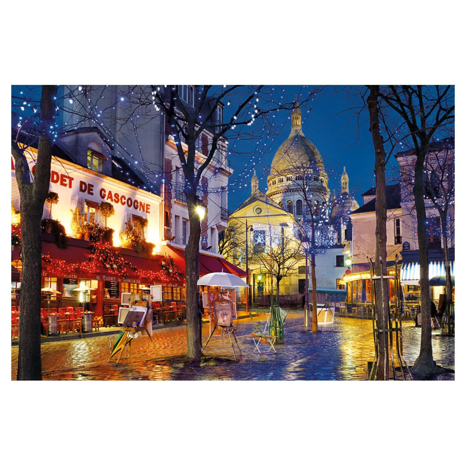 Clementoni Legpuzzel Paris Montmartre, 1500st. Outlet