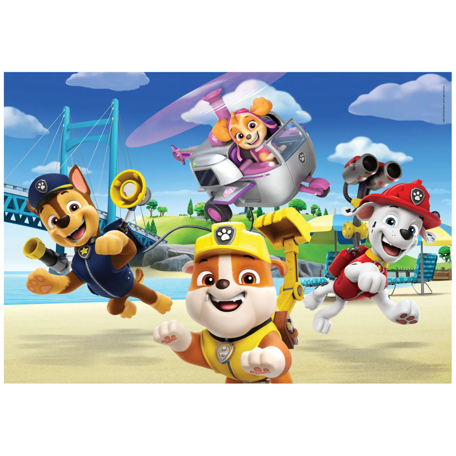 Clementoni Legpuzzel Paw Patrol, 2x60st.