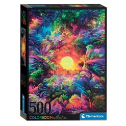 Clementoni Legpuzzel Psyschedelic Jungle Sunrise Colorboom, 500st. Discount