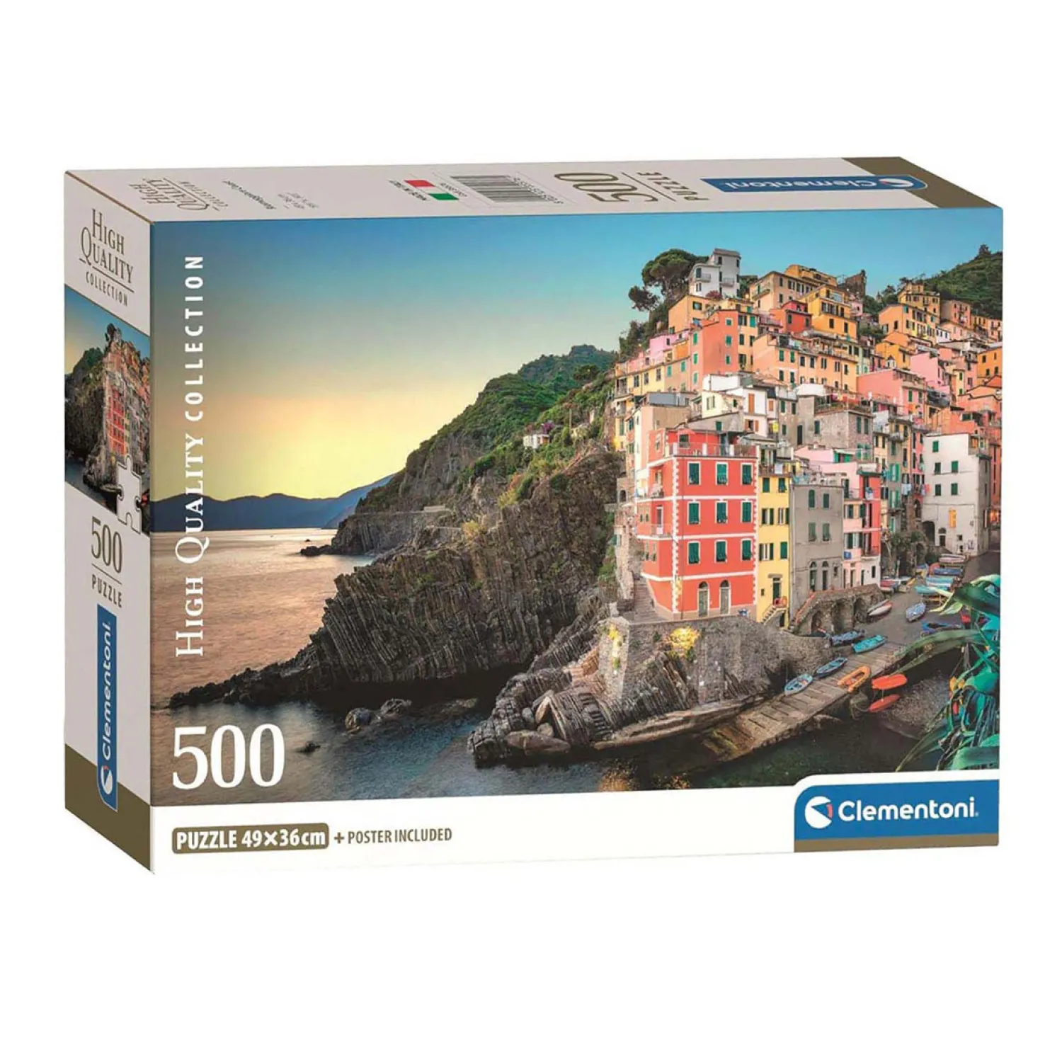 Legpuzzel Riomaggiore Coast, 500st.>Clementoni Hot