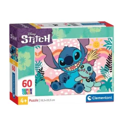 Legpuzzel Stitch, 60st.-Clementoni Outlet
