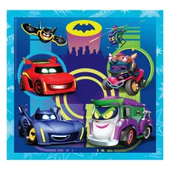 Clementoni Legpuzzel Super Color Vierkant Batwheels, 3x48st. Outlet