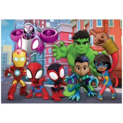 Legpuzzel Super Color Maxi Spidey, 24st.-Clementoni New