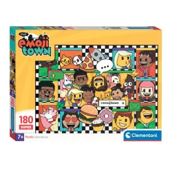 Legpuzzel Super Color Emoji Town, 180st.>Clementoni Best
