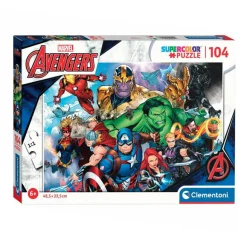 Legpuzzel Super Color Avengers, 104st.>Clementoni Hot
