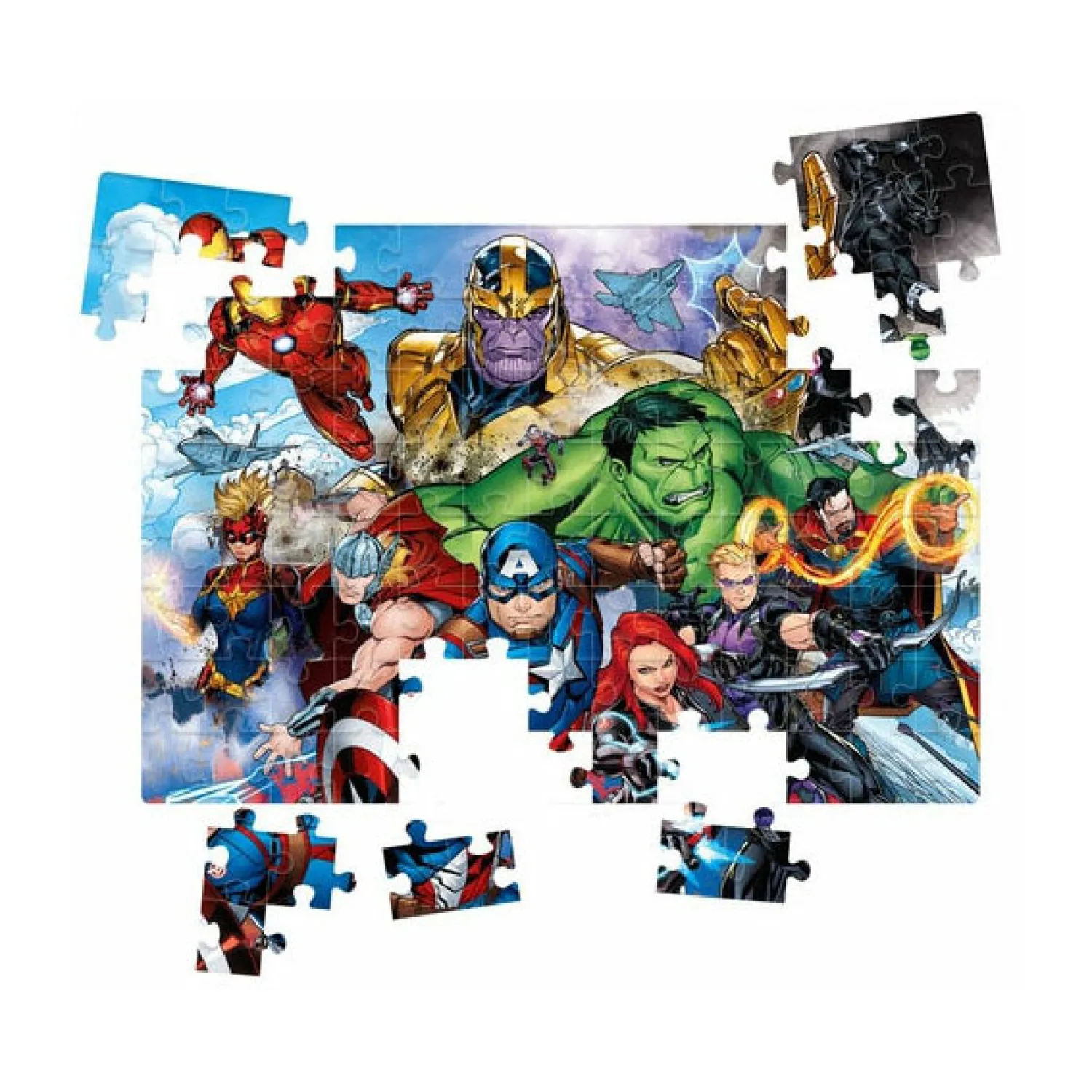 Legpuzzel Super Color Avengers, 104st.>Clementoni Hot