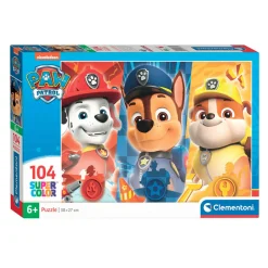 Legpuzzel Super Color PAW Patrol Close Up, 104st.-Clementoni Hot