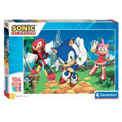 Legpuzzel Super Color Maxi Sonic, 104st.-Clementoni Clearance