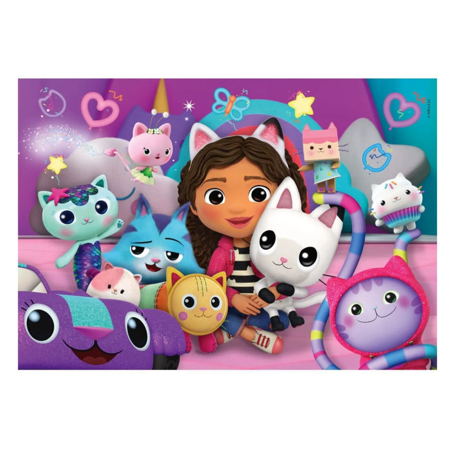 Legpuzzel Super Color Gabby's Poppenhuis, 60st.>Clementoni Discount