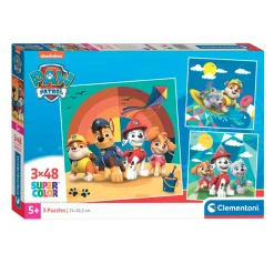 Clementoni Legpuzzel Super Color Vierkant PAW Patrol, 3x48st. Discount