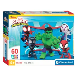 Legpuzzel Super Color Marvel Spidey, 60st.>Clementoni Best