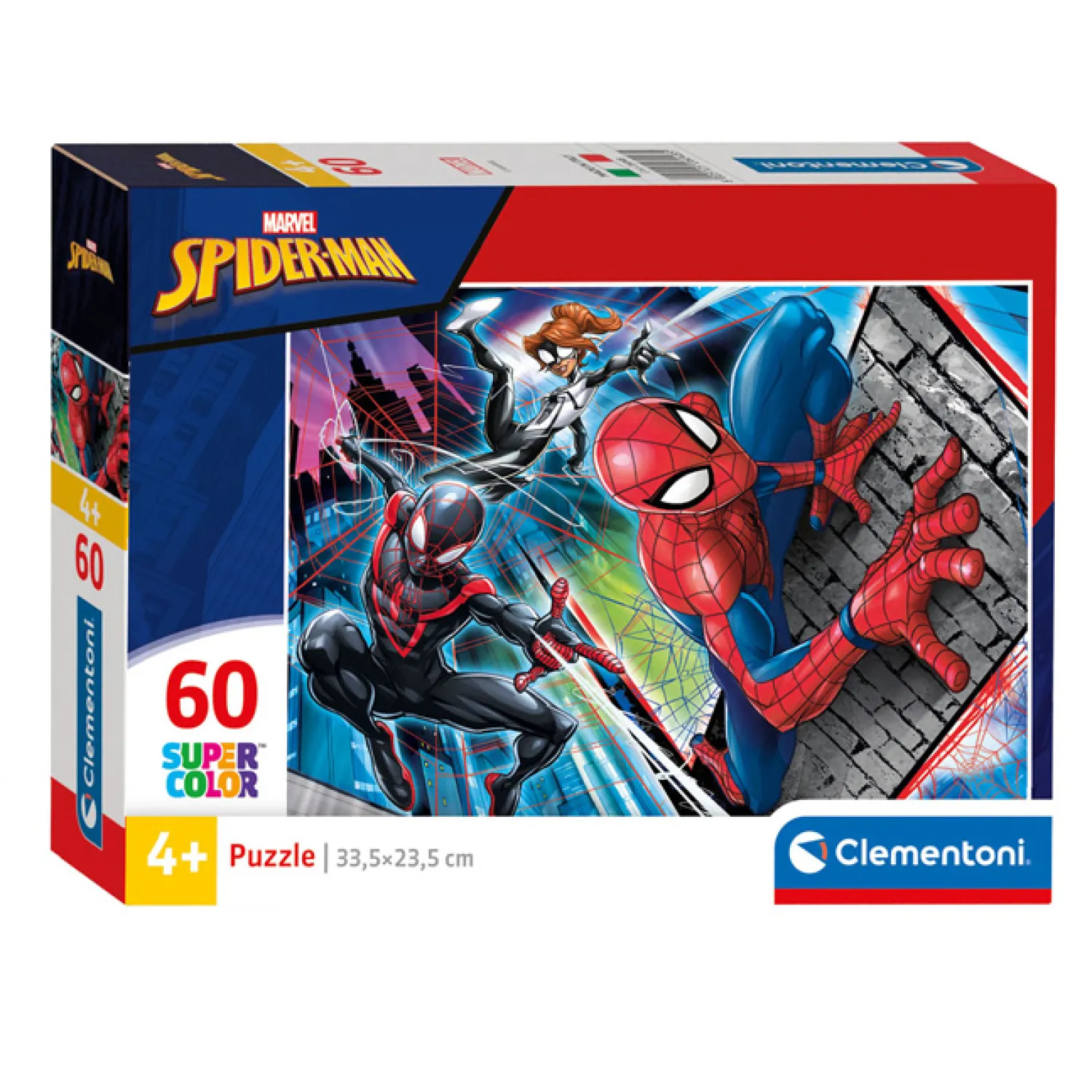 Clementoni Legpuzzel Super Color Spiderman, 60st. Hot