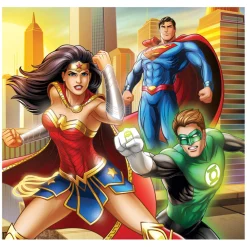 Clementoni Legpuzzel Super Color Vierkant DC Comics Justice League, 3x48st. Clearance