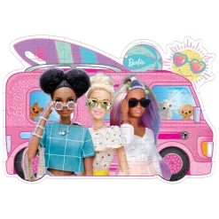 Legpuzzel Super Color - Barbie Surfbus,104st.-Clementoni Discount