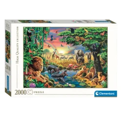 Legpuzzel The African Gathering, 2000st.-Clementoni Outlet