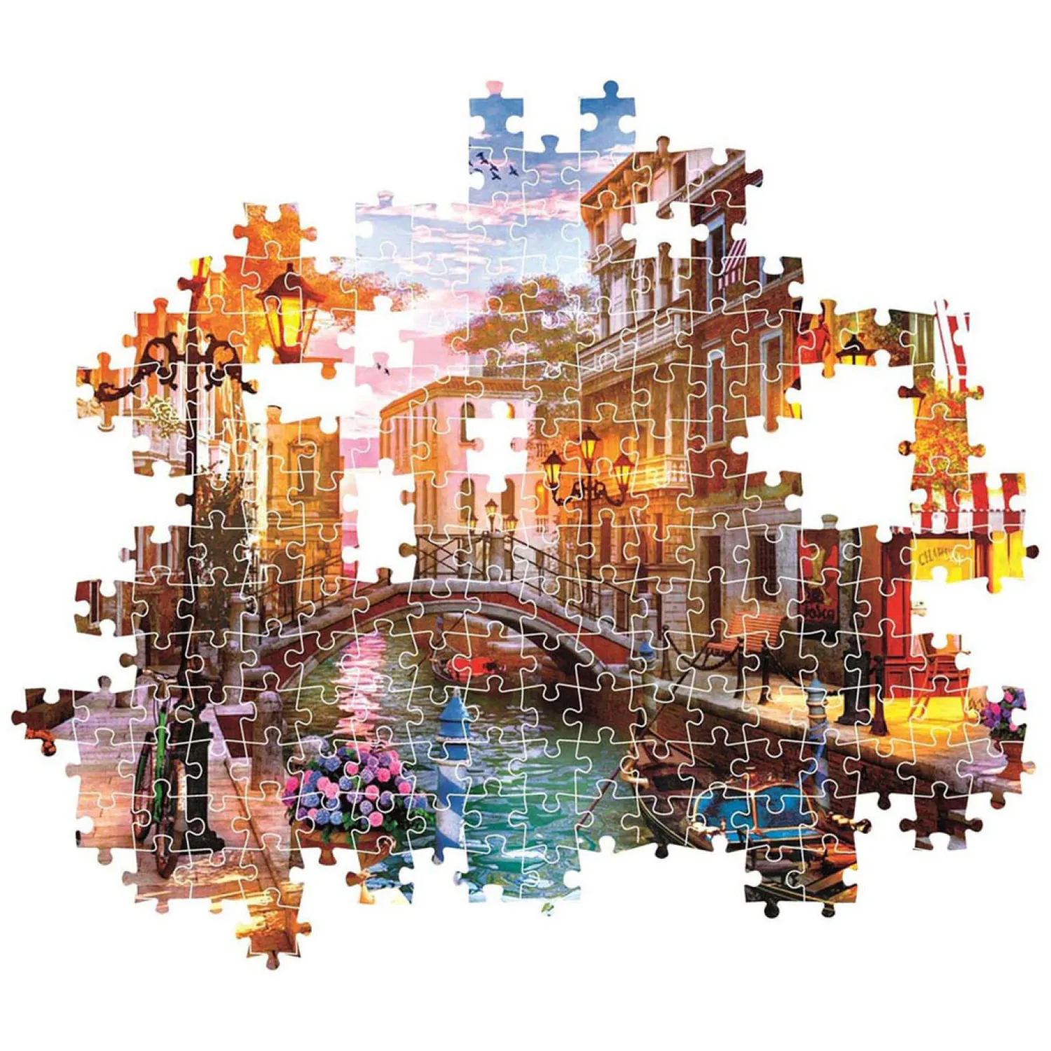 Clementoni Legpuzzel Zonsondergang Venetië, 500st.