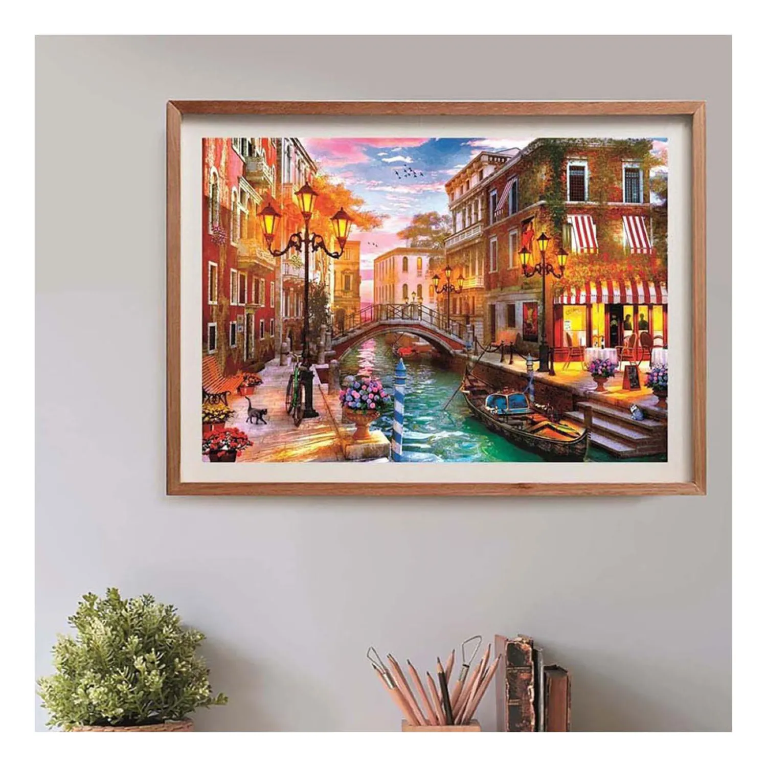 Clementoni Legpuzzel Zonsondergang Venetië, 500st.