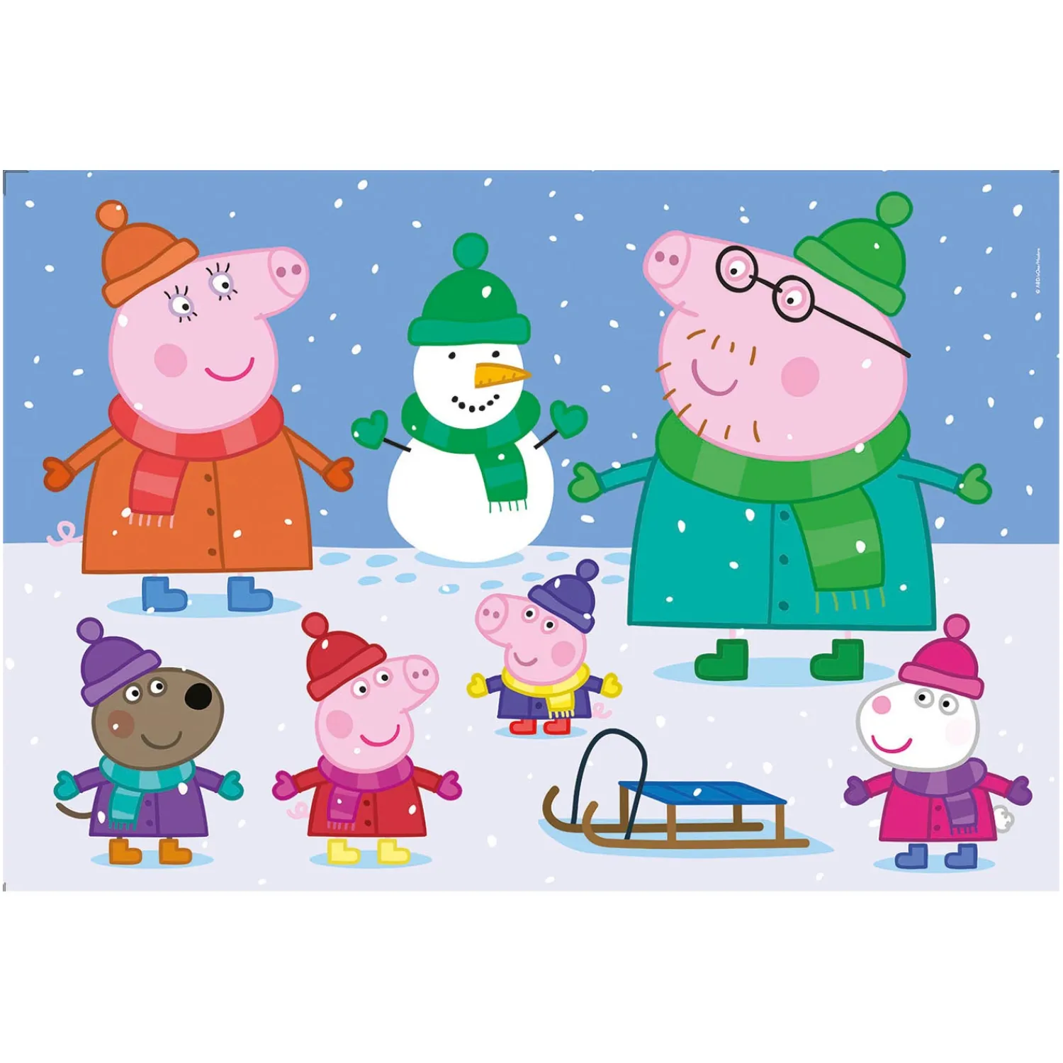 Maxi Puzzel Peppa Pig, 104st.>Clementoni New
