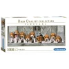 Clementoni Panorama Puzzel Beagles, 1000st. New